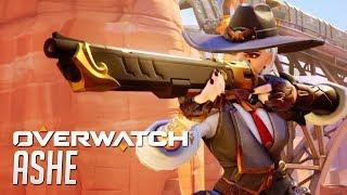 Ashe Official Hero Reveal Trailer - OVERWATCH | BlizzCon 2018