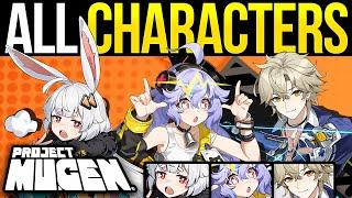 Project Mugen - NEW GAMEPLAY! & ALL CHARACTERS!