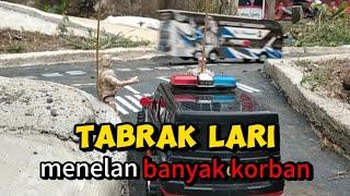 Bus PO haryanto di bakar masa - kisah inspiratif #cerita rakyat #versiminturtruk