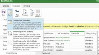 Demonstration of Project Server 2013 Timesheets -  EPC Group