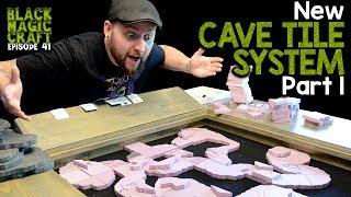 New Cave Tiles For D&D Tutorial Part 1  (Black Magic Craft Episode 041)