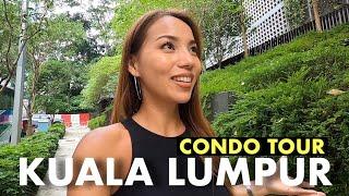 INSANE $25 Condo Tour in Kuala Lumpur - Cost of Living in Malaysia(unbelievable!!)