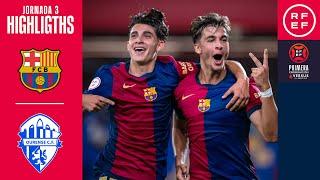 FC Barcelona Atlètic 3 0 Ourense CF