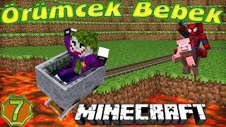 ÖRÜMCEK BEBEK MİNECRAFT SURVİVAL JOKER İLE SON GÜN