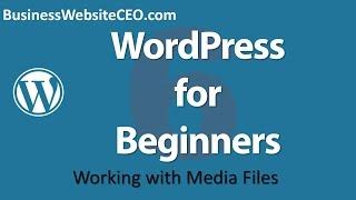 WordPress for Beginners #6 - Introduction to the WordPress Media Library