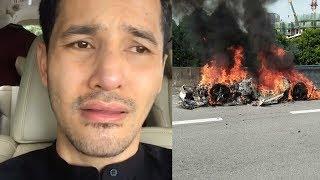 Ferrari Aliff Syukri terbakar?