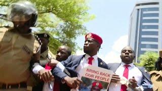 Uganda opposition leader arrested in anti-Museveni protest | AFP