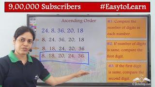 Arranging Numbers in Ascending and Descending order | 5 digits | Class 3 | CBSE | NCERT | ICSE
