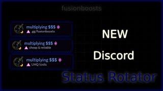 New **BEST** Discord Status Rotator 2025 | .gg/fusionboosts