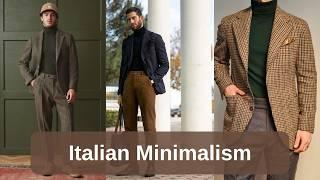 Italian Minimalism Meets Fall: 7 Essential Wardrobe Staples