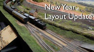 16. New Year layout Update !  New scenery, New Locos and New rolling stock!