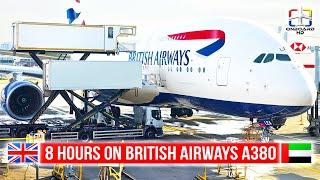 TRIP REPORT | Perfect Flight on British Airways Beast! | London to Dubai | British Airways A380