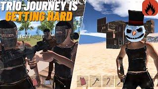 Oxide Survival Island - Trio Journey On New Map Is Becoming Hard Due To Offline Raides ! | #DAY 2