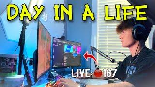 Day In A Life Of A High School Streamer!