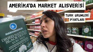 Amerika’da Market Alışverişi | Türk Ürünleri Fiyatları