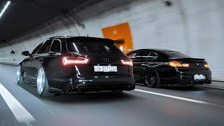 Through The Late Night | Audi RS6 X BMW M6 | 4K