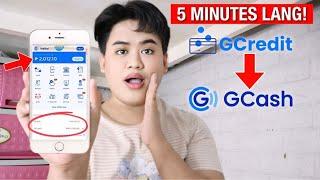 How To Convert GCredit To GCash Wallet | GCredit To Cash 2025