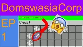 DomswasiaCorp Minecraft Modpack Letsplay | S1E1