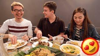 Foreigners Eat EPIC Kamayan Feast with Hands for First Time?!