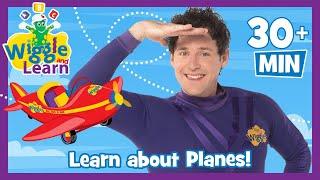 Wiggle and Learn  Rhyming & Planes! ️ Educational Video for Toddlers ️ The Wiggles