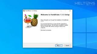 How to Download and Install Handbrake in Windows 10