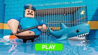 SECRET UPDATE - SHARK ATTACK BARRY'S PRISON RUN! OBBY #roblox