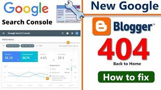 How to fix error 404 page not found in blogger | 404 error fix | not found 404 error fix blogger