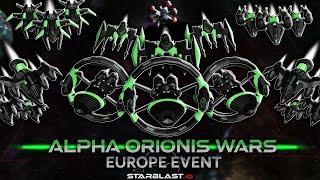 Alpha Orionis Wars: Lost Sector FULL VIDEO on Europe Event ( Starblast.io )