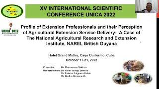 XV INTERNATIONAL SCIENTIFIC CONFERENCE UNICA 2022