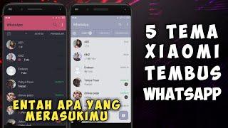 KEREN5 Tema Xiaomi MIUI 10 Tembus Whatsapp Terbaru