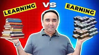 Learning VS Earning | Pro Trader Talks | Vishal B Malkan