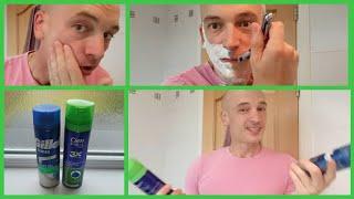 Gillette Sensitive Shave Gel Vs Cien (Lidl) Shave Gel