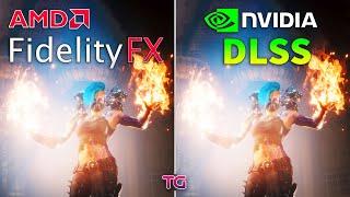 FidelityFX vs DLSS - Graphics and Performance Comparison