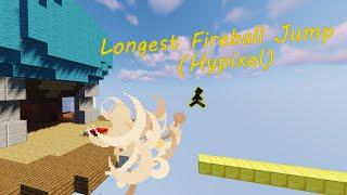 Bedwars Practice Mode | The Longest Fireball Jump on Hypixel