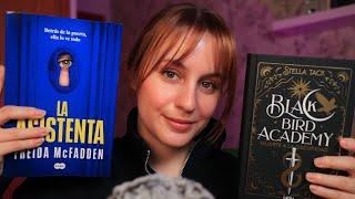 ASMR Hablando de libros  (mis últimas lecturas!)