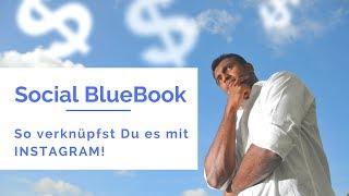 Social Bluebook mit Instagramprofil verknüpfen