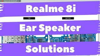 Realme 8i Speaker Jumper | Realme 8i Ear Speaker Ways | Realme 8i Speaker Not Working #jumper #ways