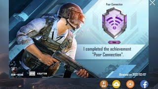 I Completed the achievement "Poor Connection" 