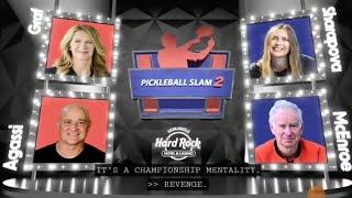 Pickleball Slam 2 Tennis Legends Battle 2024 (Highlights)