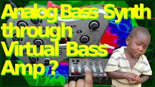 RS019 Behringer Bass V-Amp: Analog Bass Synth through a Virtual Bass Amp?