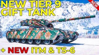 NEW GIFT - GSOR The Tank | ITM & TS-6 Supertest | World of Tanks News