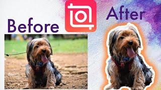 How to Remove Image Background in InShot App | InShot Photo Editing Tutorial 2022