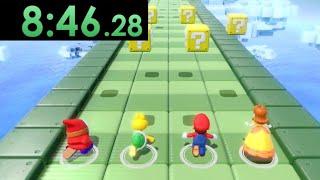 Intenté la Speedrun de Super Mario Party (TODOS Los Minijuegos)