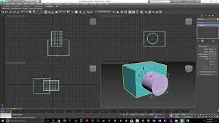 Boolean Subtract 3ds Max 2017