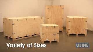 Heavy Duty Wood Crates