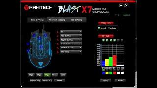 INSTALL & SETTING MOUSE MACRO FANTECH X7 BLAST ( SG & AWP )