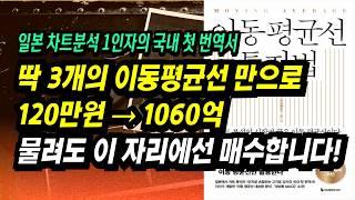 딱 3개의 이동평균선만 활용하여 8년만에 120만원 → 1,060억! 전설의 이평선 매매법ㅣ이동평균선 투자법(고지로 강사)ㅣ부자회사원 주식투자 강의 공부 책 추천