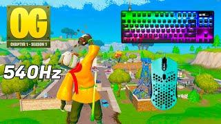 SteelSeries Apex Pro TKL ASMR  Fortnite OG Solo Gameplay  Satisfying Keyboard Fortnite 360 FPS 4K