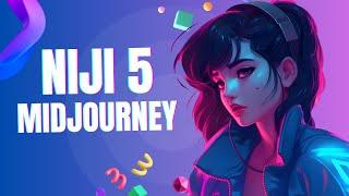 MidJourney NIJI 5 Tutorial : Master Anime & Manga in Minutes with AI | MidJourney Course