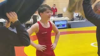 Zelem Zubairaev HAC Stralsund-Abduhl Sekmen KSV Hohenlimburg. Gr.-R. 52 kg. B-Jugend